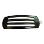 1960’s Vintage French Barrette Hair Clip in Jet Black, Mod Fashion, 2.5”, Unworn