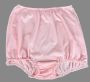 Vintage Pink Nylon Panties, Granny Panties, Sz M