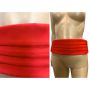 Vintage Red Cummerbund Sash | Adjustable 