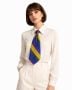Vintage 60s 70s Olga Marina Wide Mod Optical Stripe Necktie