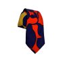 60s 70s Wide MOD Cotton Necktie Fat Tie Bold Pattern